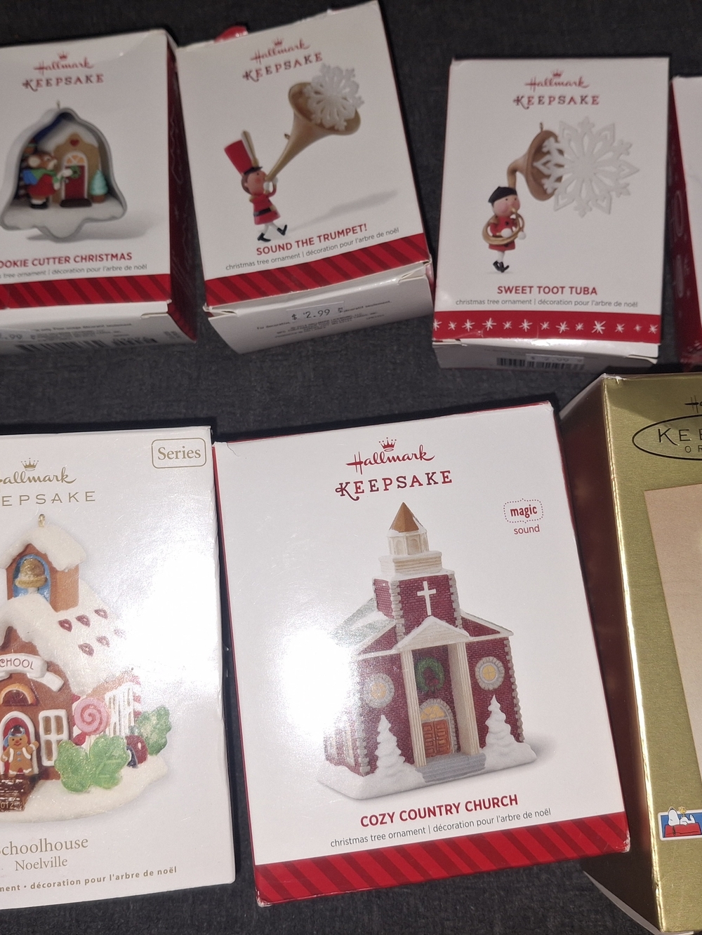 Hallmark Keepsake Ornament Lot